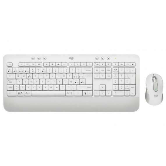 Kit Teclado + Ratón LOGITECH Signature MK650 BLUETOOTH Blanco (920-011026)