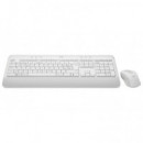 Kit Teclado + Ratón LOGITECH Signature MK650 BLUETOOTH Blanco (920-011026)