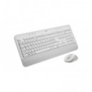 Kit Teclado + Ratón LOGITECH Signature MK650 BLUETOOTH Blanco (920-011026)