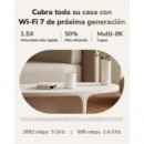 Sistema Mesh CUDY BE3600 3XRJ45 Wifi 7 Dual Band (M3600 2-PACK)