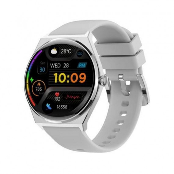 Smartwatch MAXCOM Ecowatch EW05 Plata con Llamadas BLUETOOTH