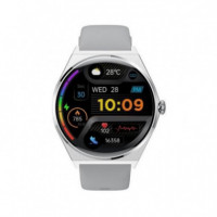 Smartwatch MAXCOM Ecowatch EW05 Plata con Llamadas BLUETOOTH