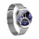 Smartwatch MAXCOM FW42 Reloj Inteligente IP68 Plata Diseño Joyería