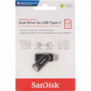 Pendrive SANDISK Ultra Dual Drive Go USB 3.1/USB Type-c para Pc/mac/ipad 64GB Negro