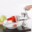 Picadora de Carne Manual de Aluminio QUTTIN Multiusos con Abrazadera