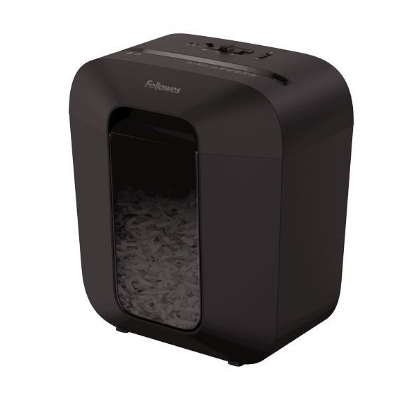 Destructora FELLOWES LX25 Corte en Partículas P-4 11.5L Negra (4170501)