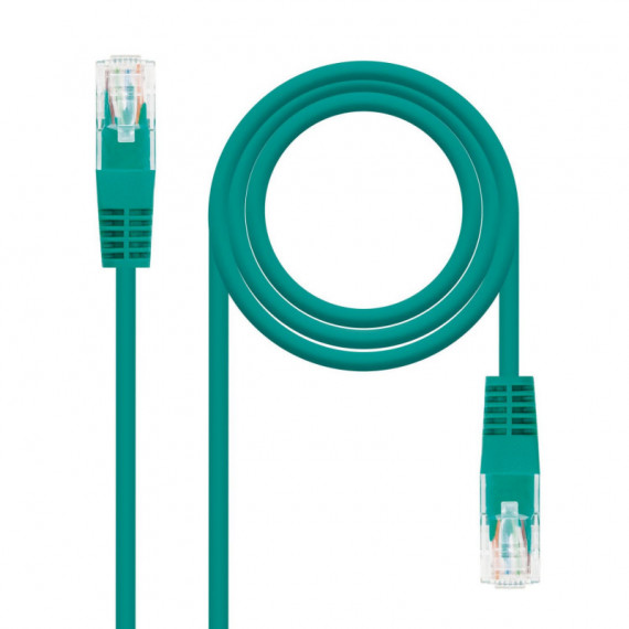 Nanocable RJ45 CAT.6 Utp AWG24 2M Verde (10.20.0402-GR)  NANO
