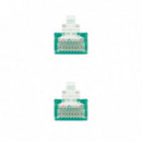 Nanocable RJ45 CAT.6 Utp AWG24 2M Verde (10.20.0402-GR)  NANO