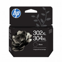 Tinta Hp 302XL/304XL 300 Páginas Negro (B7RT9AE)  HEWLETT PACKARD