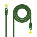NANOCABLE RJ45 CAT.6A Sftp AWG26 2M Verde (10.20.1902-GR)
