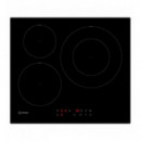 Placa de Inducción INDESIT Is F 13Q60 Ne de 4 Zonas con Touch Control