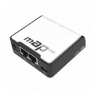 Router MIKROTIK 2XRJ45 1XUSB-B 2.0 Wifi Poe Ethernet Lan 10/100 Antena Interna 1.2 Dbi (RBMAP2ND)