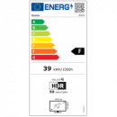 Televisor HISENSE 40" Qled Fhd Wifi BLUETOOTH Smart TV Negro (40A4S)