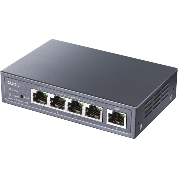 Router CUDY 1XWAN 1XRJ45 Ethernet Lan Gbe Gris (R700)