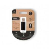 Pendrive TECH ONE TECH Basic 16GB USB 2.0 Colgable Negro (TEC3006-16)