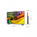Televisor LG 55" Nano 4K Ai Smart TV Wifi Webos (55NU850B6LA)