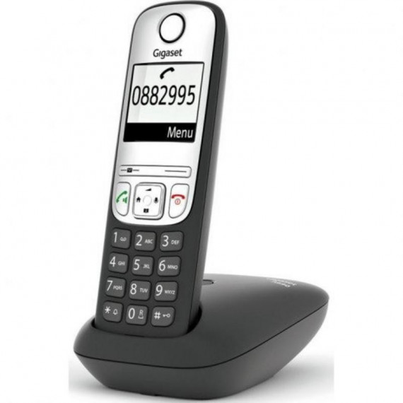 Teléfono Inalámbrico GIGASET A690 Negro con Manos Libres y Eco Dect