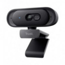 Webcam TRUST Tomar 2K QHD USB Negra