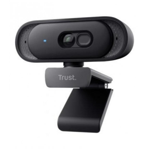 Webcam TRUST Tomar 2K QHD USB Negra
