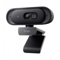 Webcam TRUST Tomar 2K QHD USB Negra