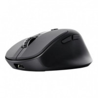 Ratón TRUST Zevo Inalámbrico Recargable BLUETOOTH Rf 4000 Dpi Negro