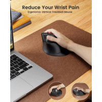 Ratón Vertical Ergonómico PROTOARC EM05 Nl Trackball Wireless Gris (CP015520)