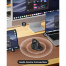 Ratón Vertical Ergonómico PROTOARC EM05 Nl Trackball Wireless Gris (CP015520)
