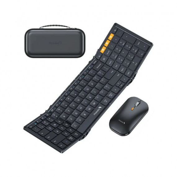 Kit Teclado Plegable + Ratón PROTOARC XKM01 Qwerty BLUETOOTH 5.1 Negro (CP015223)
