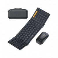 Kit Teclado Plegable + Ratón PROTOARC XKM01 Qwerty BLUETOOTH 5.1 Negro (CP015223)