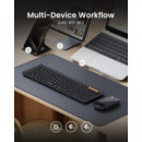 Kit Teclado Plegable + Ratón PROTOARC XKM01 Qwerty BLUETOOTH 5.1 Negro (CP015223)