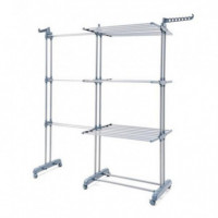 Tendedero Vertical Extensible con Ruedas INNOVAGOODS (hasta 141 Cm)