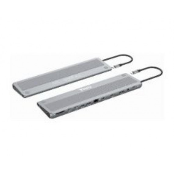 Docking NILOX Usb-c Stand Universal 13 en 1 Gris (NXDSUSBC11)