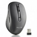 Ratón NGS Evo Spook Inalámbrico Recargable Multimodo Negro