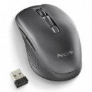 Ratón NGS Evo Spook Inalámbrico Recargable Multimodo Negro