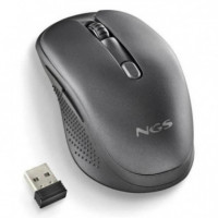 Ratón NGS Evo Spook Inalámbrico Recargable Multimodo Negro