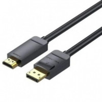 Cable Conversor VENTION Displayport Macho a HDMI 4K (2 Metros) - Hagbh