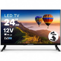 Televisor Led HD GRUNKEL LED-246WB12V 24" Smart TV Webos Wi-fi 12V