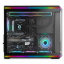 Caja NOX Hummer Anvil ATX Itx Matx Ventana Cristal Templado Curvo Argb Negra (nxhummeranvilbk)