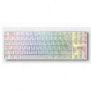 Kit Gaming KROM Led Teclado + Ratón + Alfombrilla + Auricular Blanco (nxKROMklass)