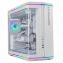 Caja ATX Itx Matx NOX Hummer Anvil Blanca con Ventana Cristal Templado Curvo Argb (nxhummeranvilwh)