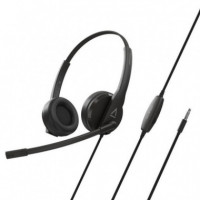 Auriculares con Micrófono CREATIVE Headset HS-230 Usb/jack Negro