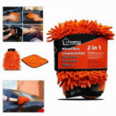 Pack de 2 Bayetas de Microfibra de Doble Cara para Limpieza de Coches URBAN LIVING