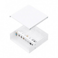 Caja de Conexiones AISENS Usb-b 2.0, Vga, 2XHDMI, 2XRJ45, 3.5MM (A127-1031)