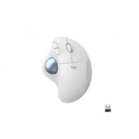 Trackball LOGITECH Ergo M575 Inalámbrico y BLUETOOTH Blanco