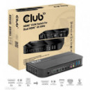 Conmutador CLUB 3D Kvm 4K Uhd 60HZ 3XHDMI 2XUSB-B 3.0 3.5MM Negro (CSV-1382)