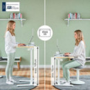 Mesa Escritorio LEITZ Ergo Altura Regulable Blanco (6588-00-01)