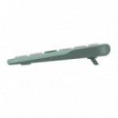Teclado ASUS Marshmallow KW100 Wireless Verde (90XB0880-BKB220)