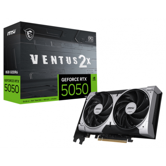Tarjeta Gráfica MSI Nvidia Geforce Rtx 5050 Ventus 2X Oc 8GB GDDR6