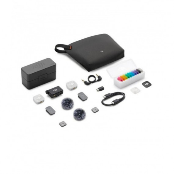 DJI Mic Mini 2 (2 Transmisores + 1 Receptor + Estuche de Carga)