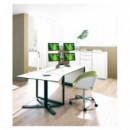 Soporte Cuádruple REFLECTA 23281 para Monitores de 13-23 Pulgadas, Gris